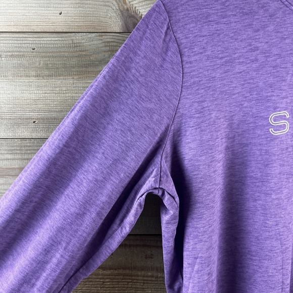 Spyder Active Womens Shirt Long Sleeve Performance Outdoor Utility Purple XL - Picture 4 of 9